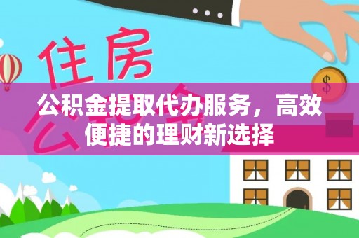 龙海公积金提取代办服务，高效便捷的理财新选择
