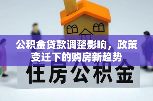 龙海公积金贷款调整影响，政策变迁下的购房新趋势