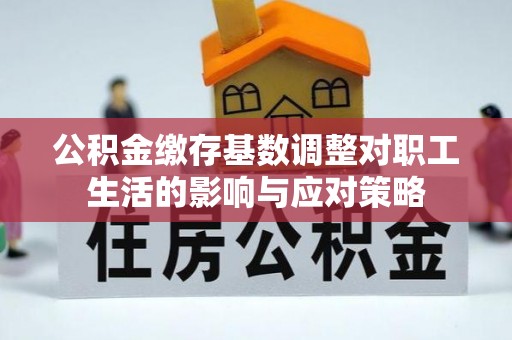 龙海公积金缴存基数调整对职工生活的影响与应对策略