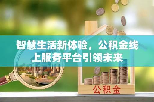 龙海智慧生活新体验，公积金线上服务平台引领未来