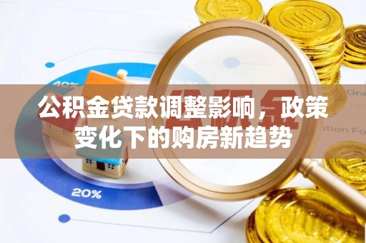 龙海公积金贷款调整影响，政策变化下的购房新趋势
