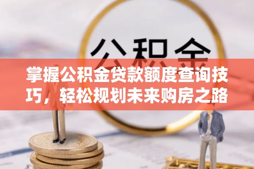 龙海掌握公积金贷款额度查询技巧，轻松规划未来购房之路