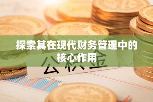 龙海探索其在现代财务管理中的核心作用