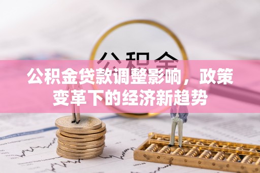 龙海公积金贷款调整影响，政策变革下的经济新趋势